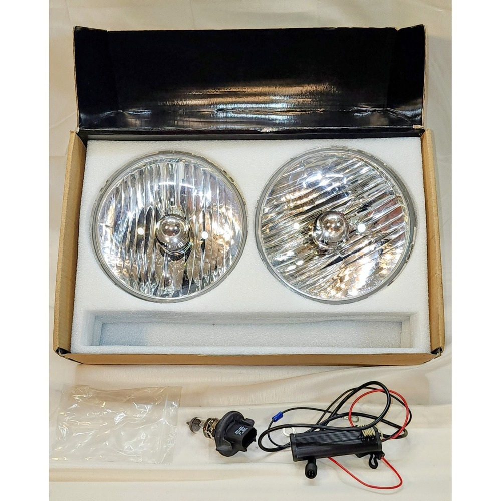 Open‎ Box Pair 7-Inch Round LED Head Light 55078149AD